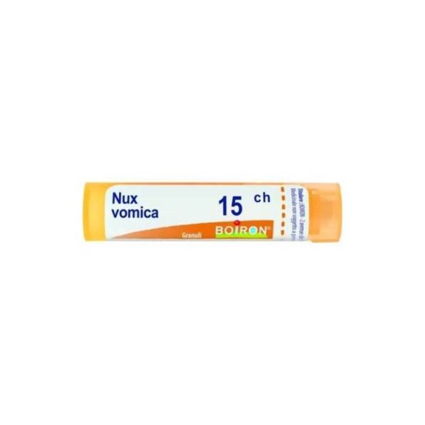 Nux Vomica Boiron C15 Globulos 1 Envase 4 g